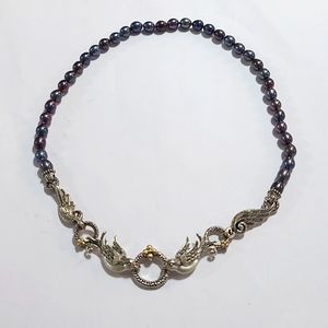 New Barbara Bixby Peacock Pearl Neckace